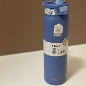 New Ello Blue Water Bottle